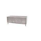 Assembly Commercial Stainless Steel Kitchen Work Table With Backsplash