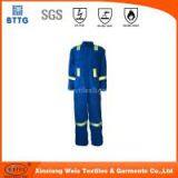 100 Cotton Flame Retardant Blue Coverall thumbnail-1