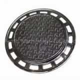 B125  ductile iron sanitary manhole cover and frame