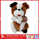 2017 new arrival cute kids dog animal toy plush candy bag toy pouch