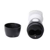 White CNV Electric Ultrasonic Face Cleansing Facial Brush Silicone Facial Brush, Cleanser and Massager thumbnail-5