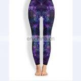 High quality tight yoga fitness gym stretch leggings yoga leggings dye sublimated