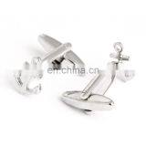 Boat Anchor Men Shirt Silver Cufflinks thumbnail-3