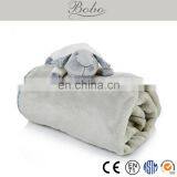 Hot Sale Flannel Baby Blanket With Lovely Animal Image thumbnail-2