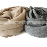 inner mongolian winter knit plain color cashmere fashion women scarf