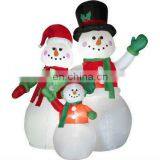 Top-selling Inflatable Christmas snowman for family decoration