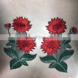 New Arrival 3D Red Flower Patch/applique Sew On/iron on thumbnail-5