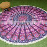 Unique Pattern Home Decor New Cotton Yoga Mat Picnic Roundie