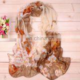 Wholesale Cheap Solid Color Chiffon Scarf thumbnail-2