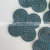 Durable Logo Printing Cork Custom Coaster Felt Pompom Coasters thumbnail-7