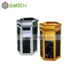 Guangzhou Factory Wood Outdoor Trash Bin From China thumbnail-3