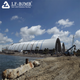 Factory Bolt Ball Space Frame Coal Storage Roofing Structure Power Plant Shed Cememt thumbnail-4