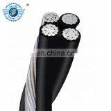 XLPE /PE Insulated Aluminum Conductor Aerial Bundled ABC Cable Malaysia Size thumbnail-2
