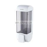 350ml Wall mount Liquid Transparent Crystal Wall Soap Dispenser for Hand Sanitizer