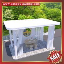 Beautiful outdoor hotel villa park garden aluminum alu gazebo pavilion pagoda shelter canopy awning for sale