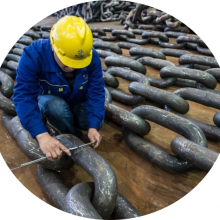 90mm Open Link Ship Anchor Chains thumbnail-1