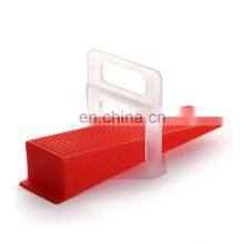 Tile Sapcers Selling Tile Leveling System 1mm 1.5mm 2mm 2.5mm 3mm Clips