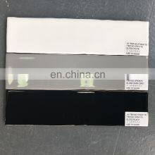 Pure White Wavy Edge Glazed Kitchen Bathroom Subway Ceramic Wall Tile OP011YE