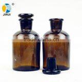 250ml Glass Amber Reagent Bottles With Cork thumbnail-1