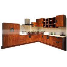 Malaysia Hot Sell Inexpensive Wood Veneer Kitchen Cabinet thumbnail-1