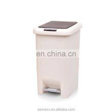 12L 20L 30L 45L Two Use Outdoor Finger Touch Open Function Plastic Pedal Trash Bin thumbnail-3