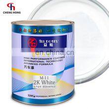 Automotive Metallic Acrylic Paint Colors Coating Car Paints Mixing System 2K White Auto Paint thumbnail-2