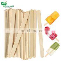 Yada Disposable Food Grade Wooden Ice Cream Stick Craft Custom Popsicle Sticks Wooden Ice Cream Stick Craft Art Work