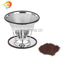 Pour Over Economical Metal Coffee Filter Dripper Manufacturer thumbnail-4