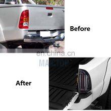 Maictop Car Accessories LED DRL Red Smoked Taillight Facelift Tail Lamp Light for Tacoma 2005 -2015 thumbnail-4