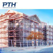 Customized Prefabricated Light Steel Structure Building Las Vegas Famous Hotel Holiday Resort thumbnail-3