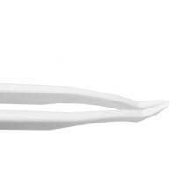 Plastic Tweezers Black Flat Head Elbow Pointed Flat Nose Round Head Plastic Anti-static Tweezers Clamping Tool thumbnail-5