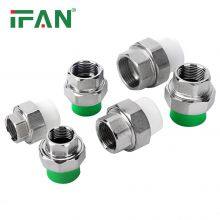 IFAN Free Sample PPR Pipe Polypropylene Material Fitting Brass Thread Female Union Fittings