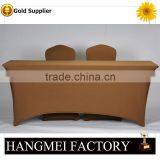Spandex Table Cloth Polyester Banquet Wedding Cheap Table Cloth thumbnail-1