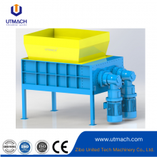 Four Shaft Shredder with Wear-Resistant Blades for Long Service Life