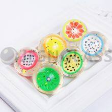 Factory Wholesale Various Design 20mm 27mm 32mm 35mm 38mm 45mm 49mm 56mm 60mm 3D Fruit Bouncy Toy Rubber Balls thumbnail-2