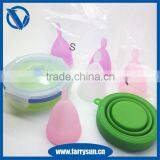 Resuable Lady Cup S/L Size FDA Approved Medical Grade Silicone Menstrual Cup thumbnail-5