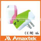 Multi in One OEM ODM Available USB Wall Charger With 2 Port USB Socket thumbnail-4