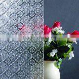 Clear Flora Patterned Glass for Decoration thumbnail-1