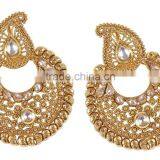 Indian Bollywood Style Chaandbaala Earrings thumbnail-3