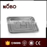 Cheap Stainless Steel Stock Restaurant Plate Kitchen Plate thumbnail-3