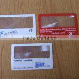 Clear Frosted Plastic Business Cards Magnifying Business Cards thumbnail-3