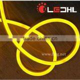 Yellow Color AC170-250V/AC220V Flexible LED Neon Strip Light With SMD 2835 120 LEDs per Meter