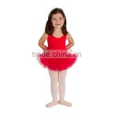 kids girls red ballet tutu BT030