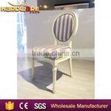 Commercial French Round Back Chairs Fabric Hotel Dining Banquet Chairs thumbnail-1