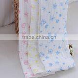 China Wholesale Medical Grade105x105cm Cotton Gauze Wrapped Baby 6 Layer Muslin Blanket Supplier's Choice thumbnail-2