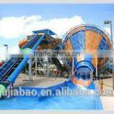 Water Amusement Park Fiberglass Trumpet Slide for Sale thumbnail-1