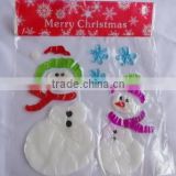 TPR Favorites Compare window decor gel christmas snowman jelly sticker