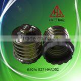 HAOHONG Plastic E40 to E27 Lamp Base Adaptor
