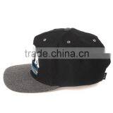 5 Panel Custom Wool and Acrylic 3D Embroidery Snapback Caps thumbnail-3