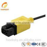 China Supplier High Quality TS16949 Power Cords With Molded Plug D-SUB Connector Cable